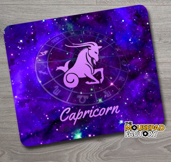 Capricorn Zodiac Sign Mouse Pad