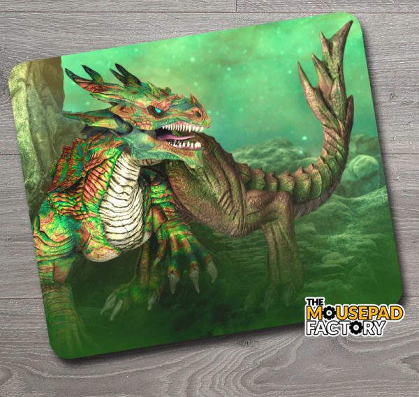 Elemental Earth Dragon Mouse Pad