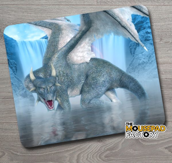 Elemental Water Dragon Mouse Pad