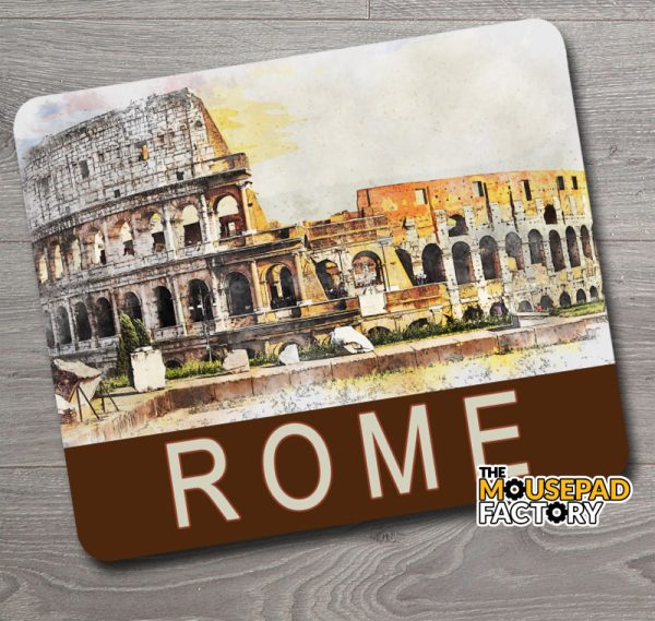 Rome Italy Colosseum Mouse Pad