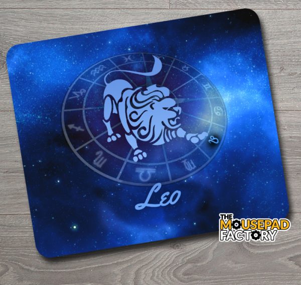 Leo Zodiac Sign Mouse Pad