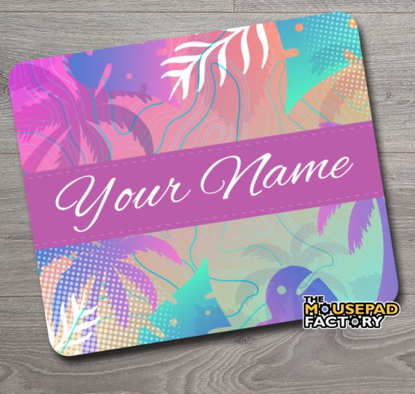 Personalized Beach Pattern Mouse Pad