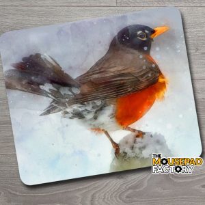 American Robin Bird Mouse Pad