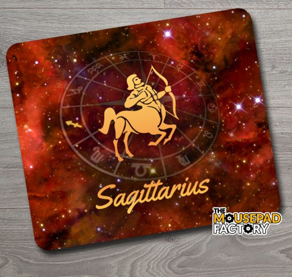 Sagittarius Zodiac Sign Mouse Pad