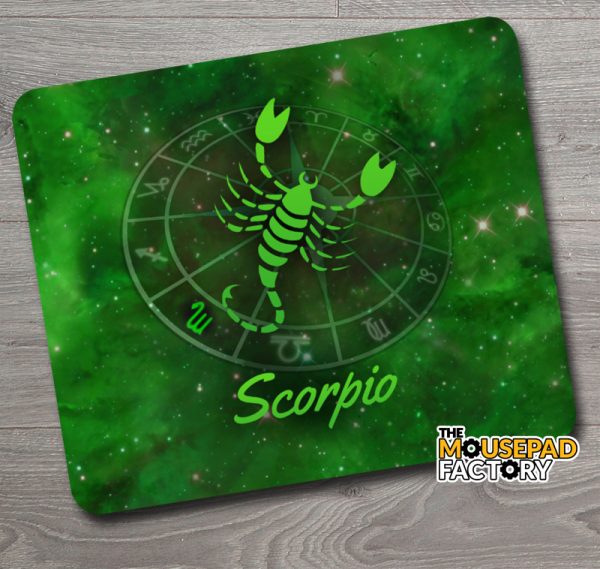 Scorpio Zodiac Sign Mouse Pad