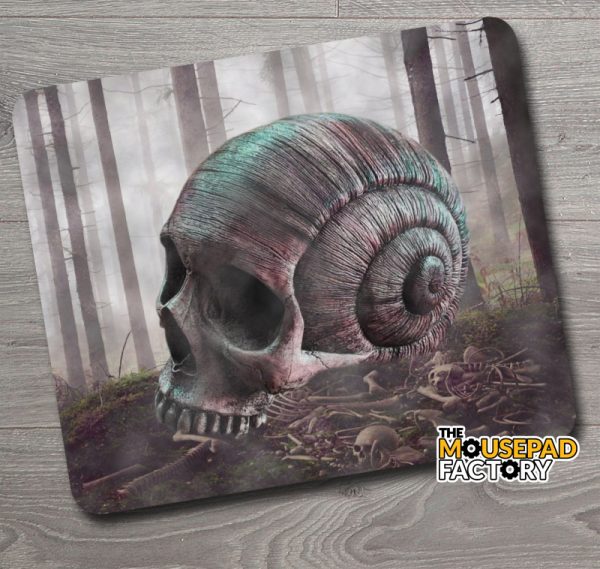 Skull & Bone Pile Mouse Pad