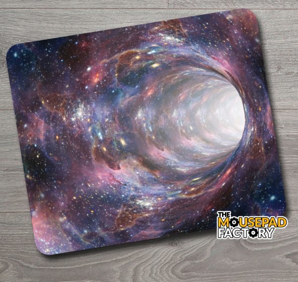Black Hole Galaxy Nebula Outer Space Mouse Pad