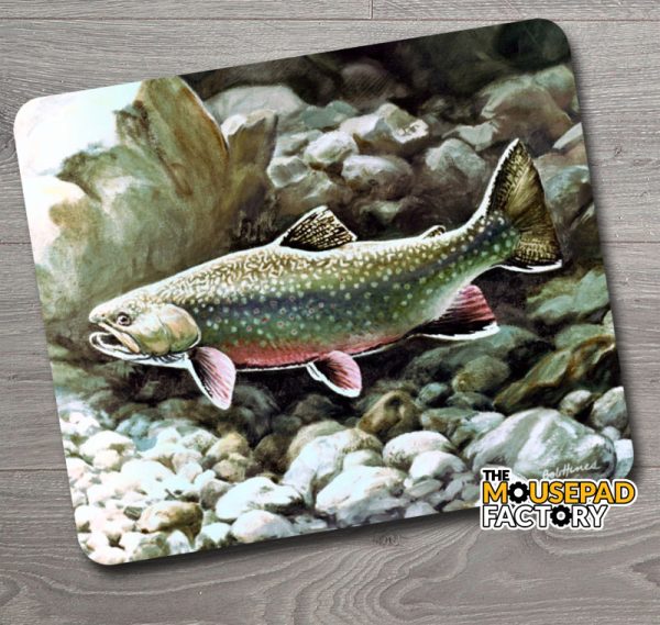 Speckled / Brook Trout Mouse Pad