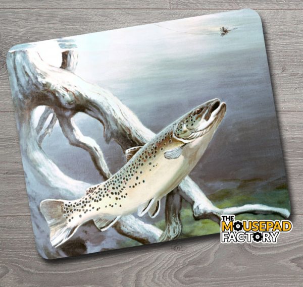 Brown Trout on the Fly Mouse Pad