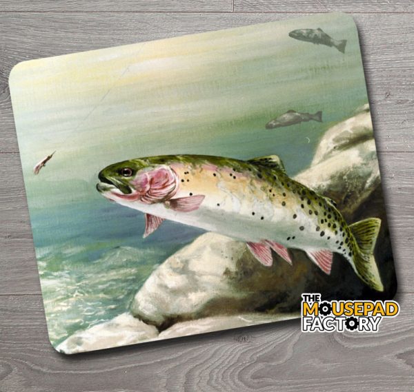 Steelhead Trout on the Fly Mouse Pad