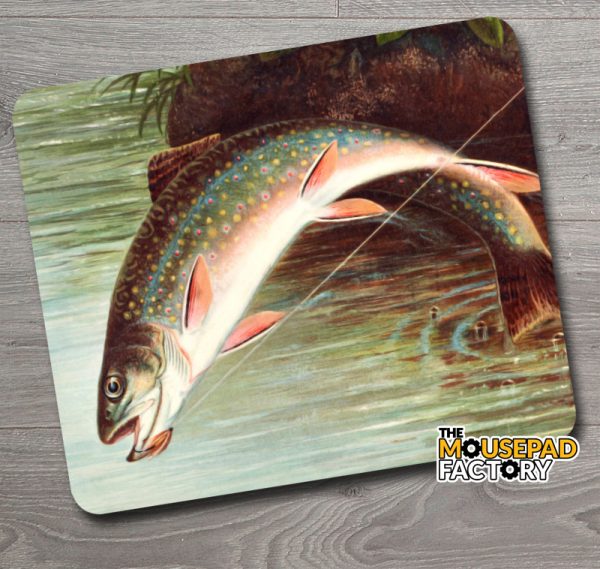 Brook Trout on the Fly Mouse Pad