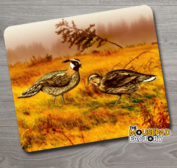 Prairie Grouse Chickens Classic Mouse Pad
