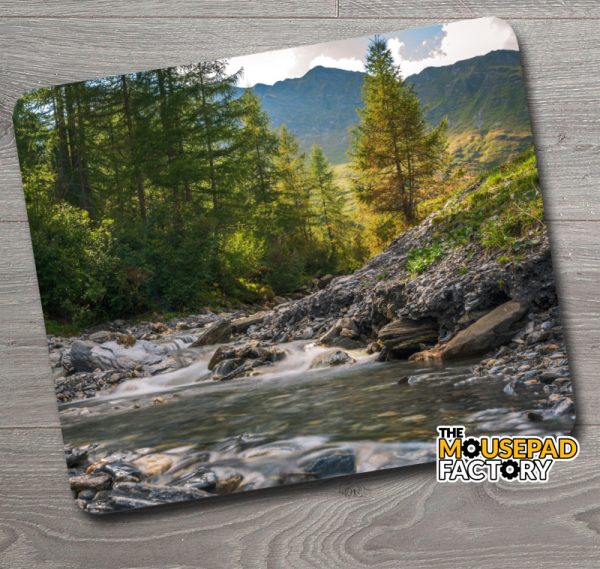 Mountain Stream Mouse Pad