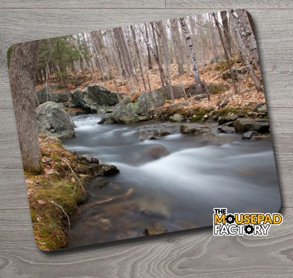 Forest Stream in Late Fall Mouse Pad