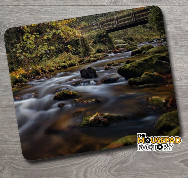 Babbling Brook in Summer Mouse Pad