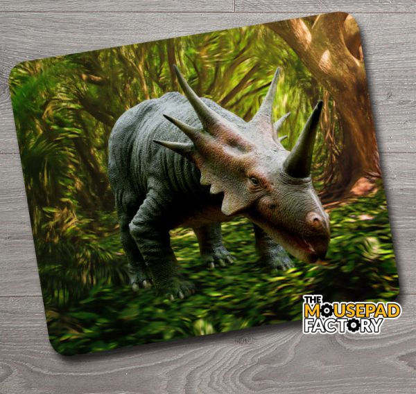 Styracosaurus Dinosaur Cretaceous Mouse Pad