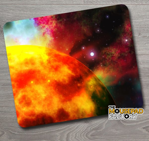 Star Sun Outer Space Mouse Pad