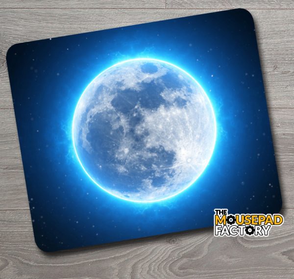 Full Moon Glowing Mouse Pad
