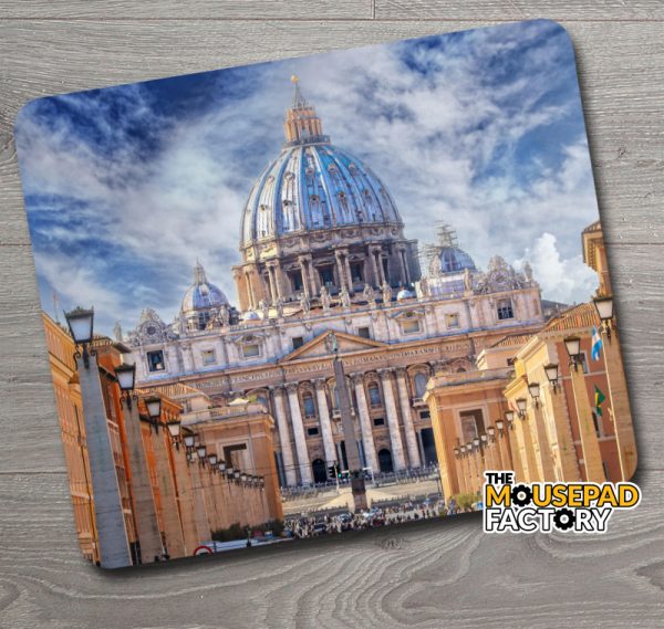 Rome Italy St Peters Square Mouse Pad