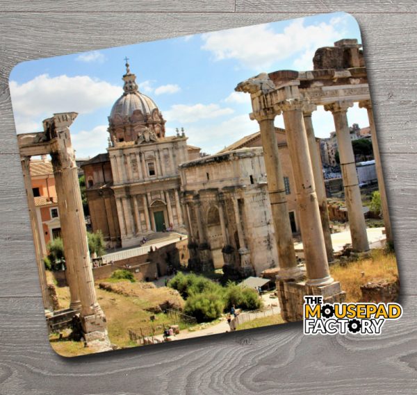 Ruins in Rome Italy Mouse Pad