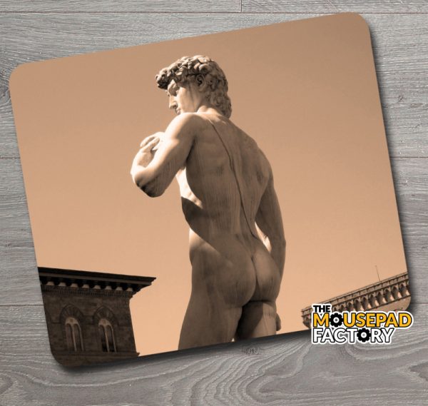 Florence Italy Michelangelo David Mouse Pad