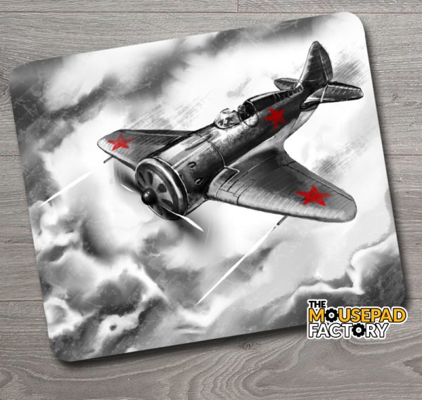 WW II Fighter Plane Mouse Pad