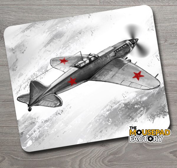 WW II Fighter Plane Dog Fight Mouse Pad