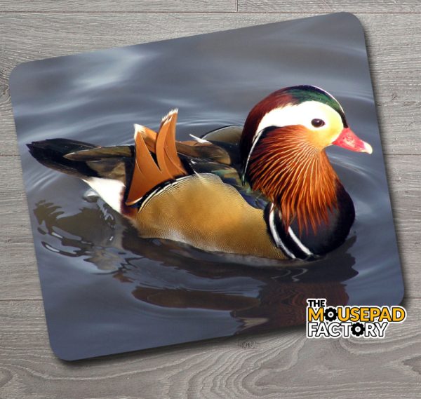 Mandarin Duck Mouse Pad