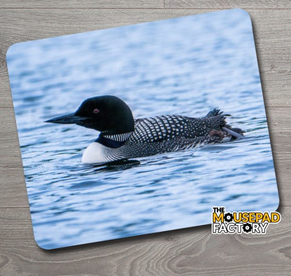 Loon Water Bird Mouse Pad
