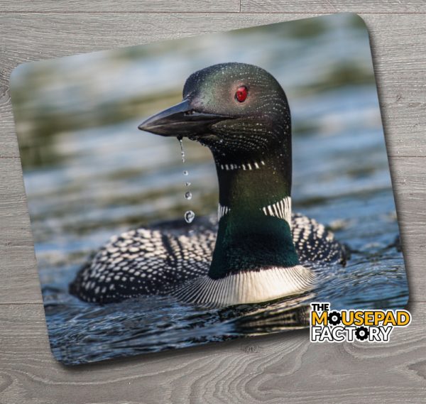 Loons Call Mouse Pad