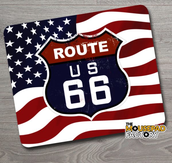 Route 66 All American Highway Mouse Pad