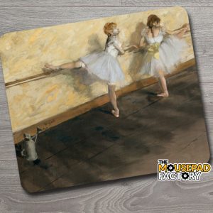 Dancers Practicing at the Barre
