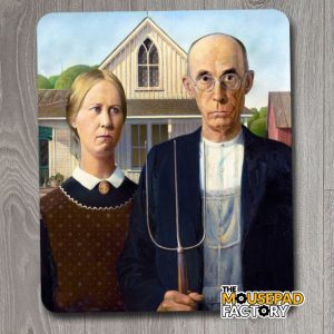 Grant Wood's American Gothic (1930)