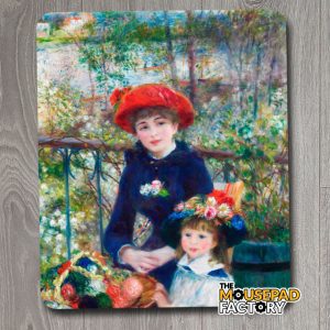Two Sisters (On the Terrace) (1881) by Pierre-Auguste Renoir