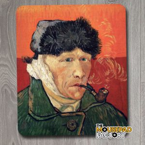 Vincent van Gogh's Self-Portrait with Bandaged Ear and Pipe (1889)