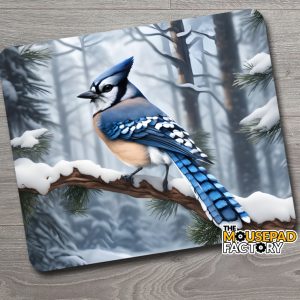 blue jay mouse pad