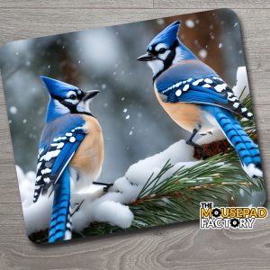 bluejays mouse pad