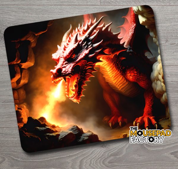 dragon mouse pad