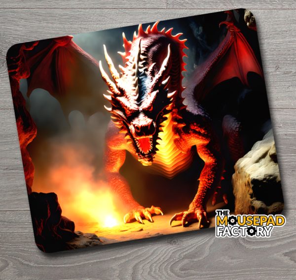 dragon mouse pad
