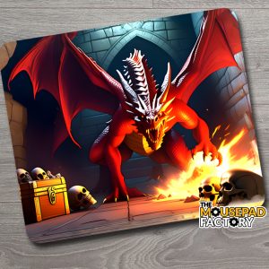 dragon mouse pad