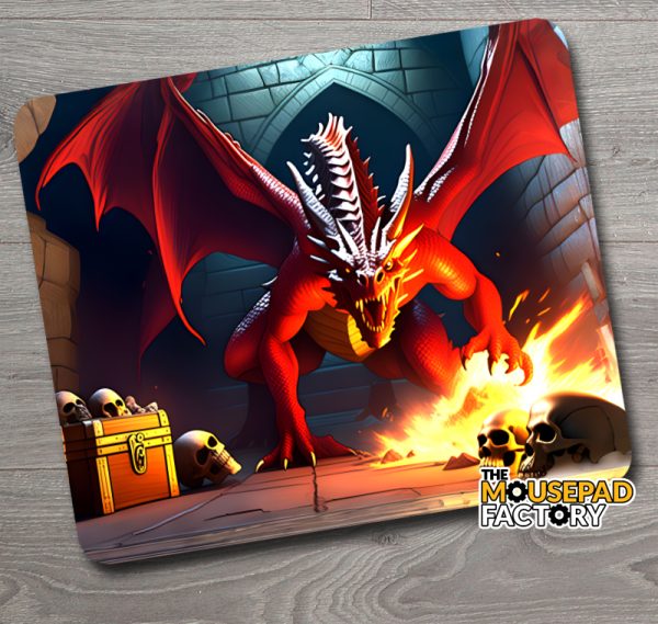 dragon mouse pad