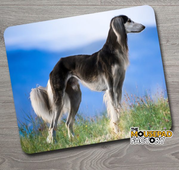 Saluki Dog Mouse Pad