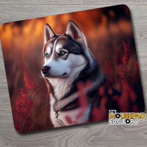 Siberian Husky Dog Purebred Mouse Pad