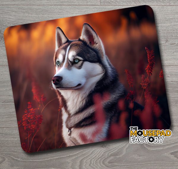 Siberian Husky Dog Purebred Mouse Pad