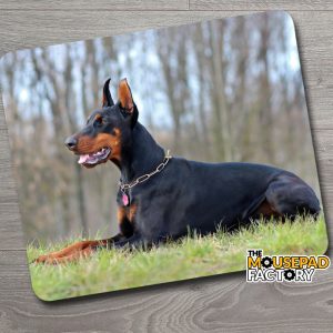 Doberman Pinscher Dog Purebred Mouse Pad