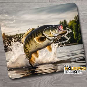 Smallmouth Bass Jumping