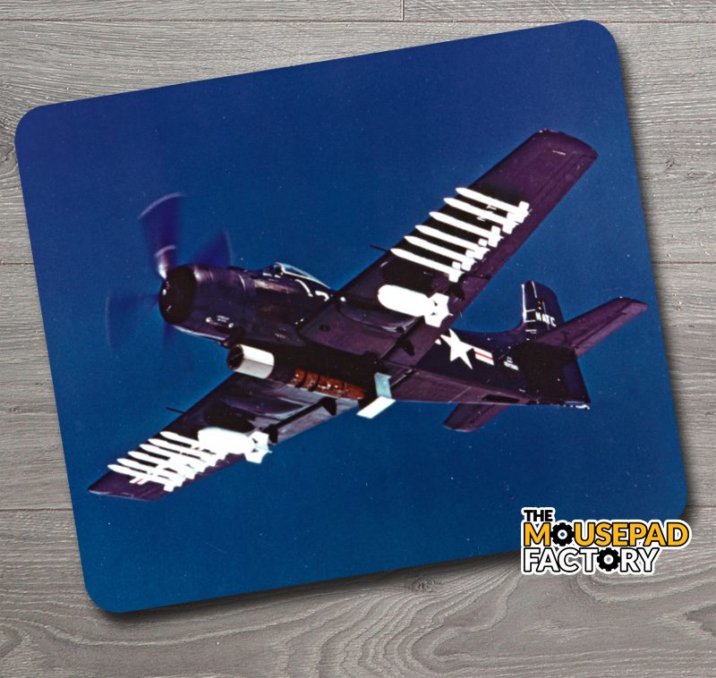 Skyraider in flight Fighter Plane