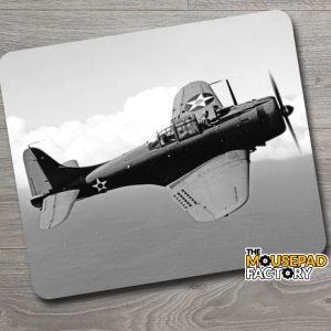 WW II Douglas Dauntless in flight Fighter Plane