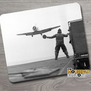 NJ-3 landing aboard USS Wolverine