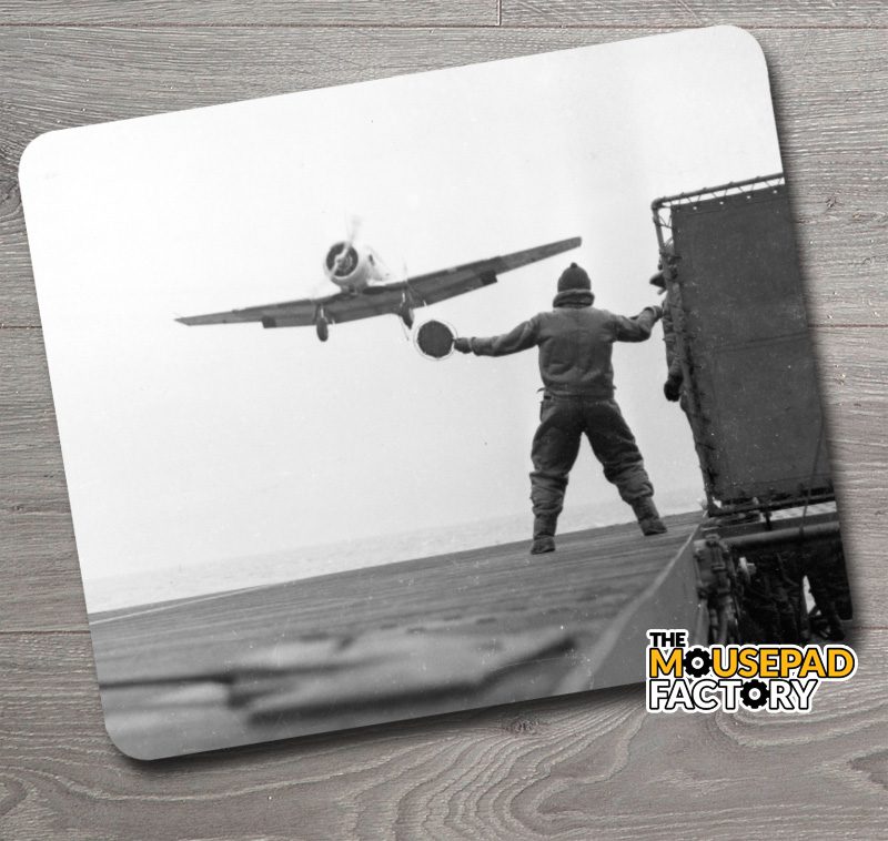 NJ-3 landing aboard USS Wolverine